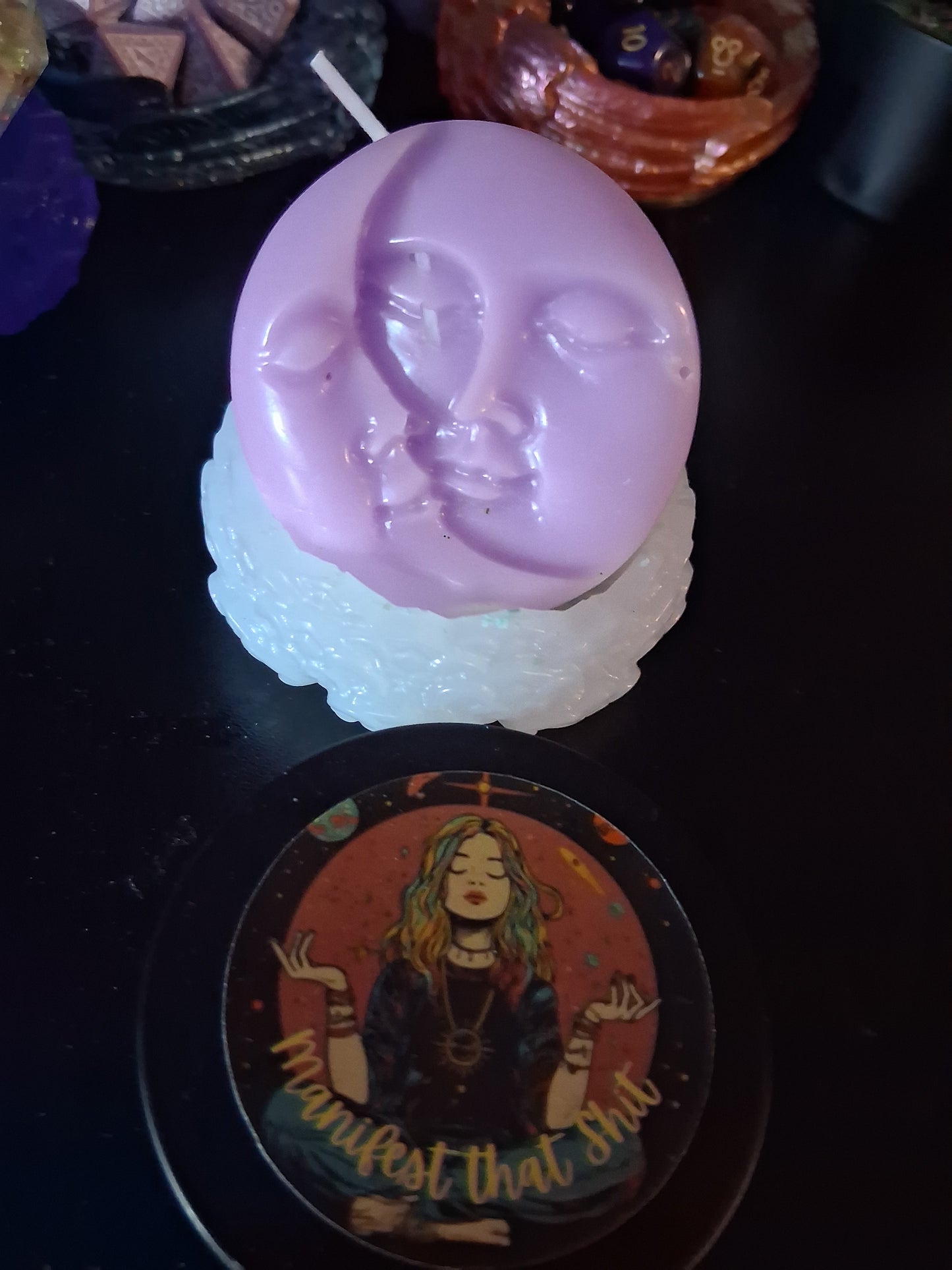 Celestial Sun & Moon Candle