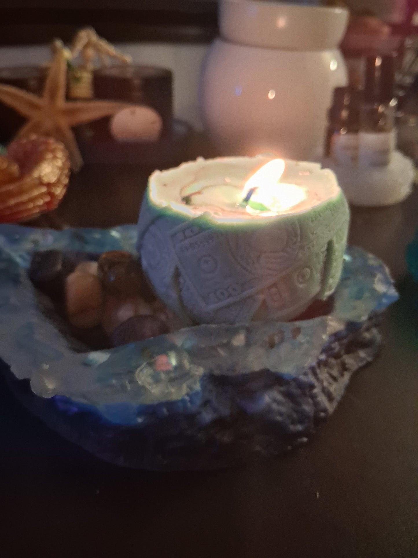 Hundred Bills Candle
