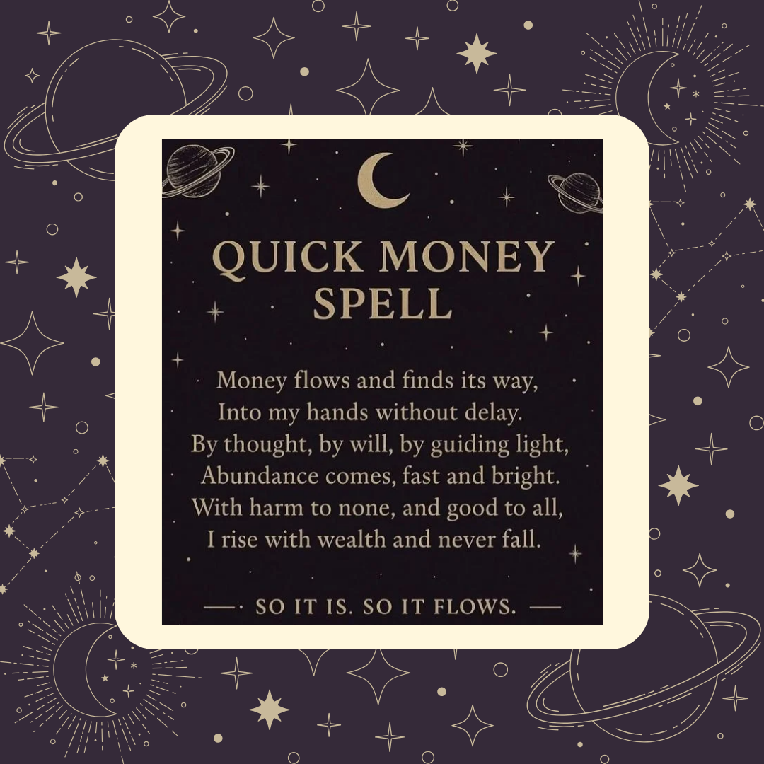 Money Blessings Sachet