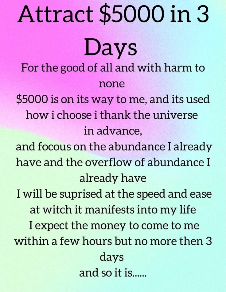 Manifesting Money Candle